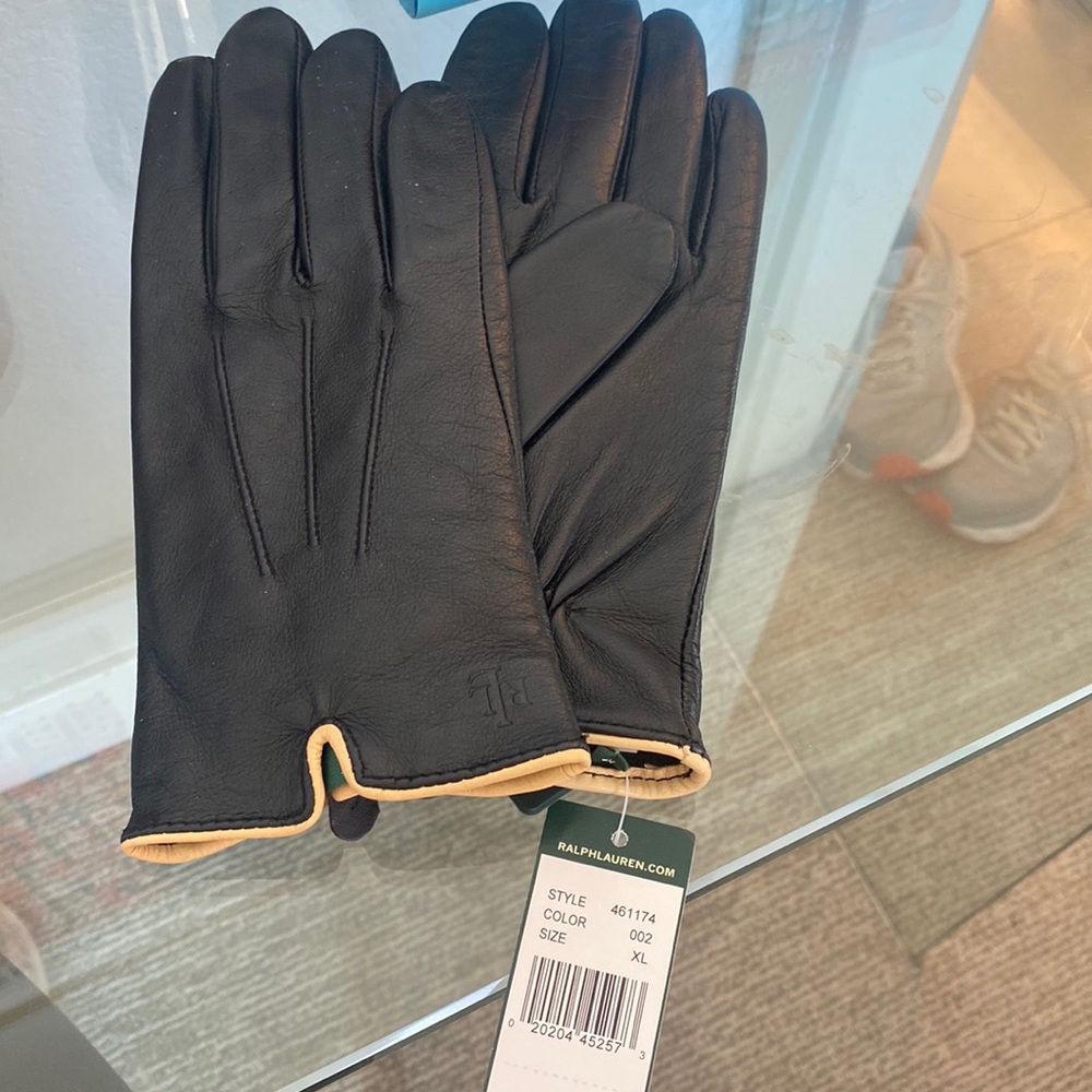 Ralph Lauren leather gloves